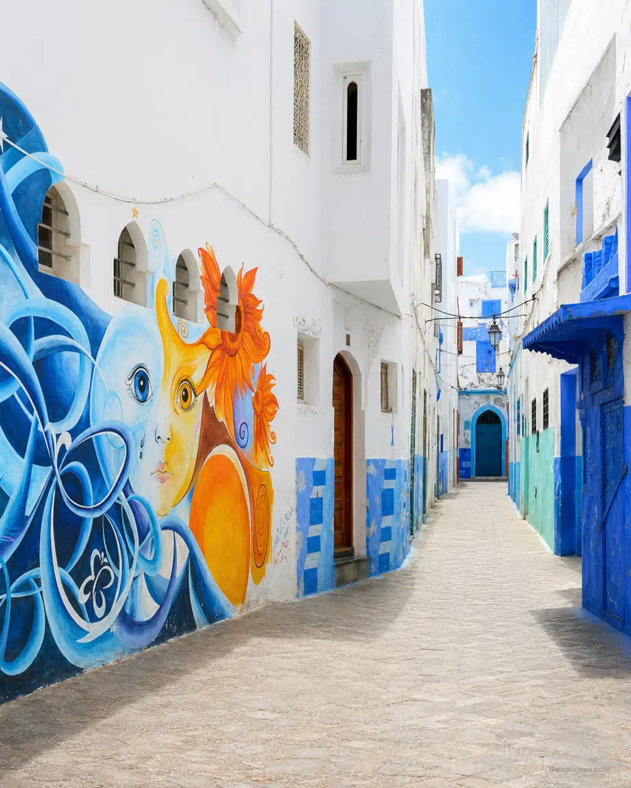 Asilah medina mural street