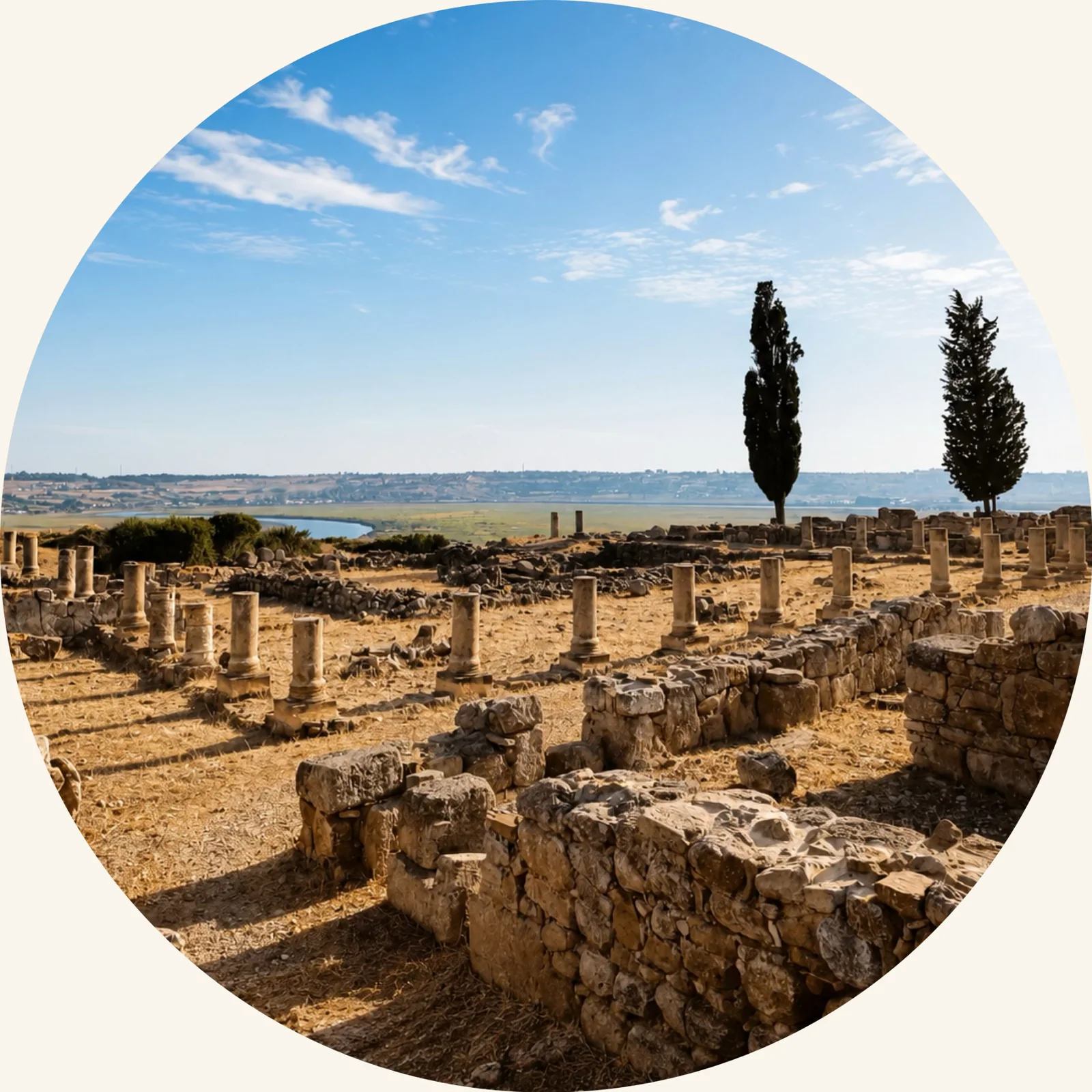 Lixus archaeological landscape near Larache