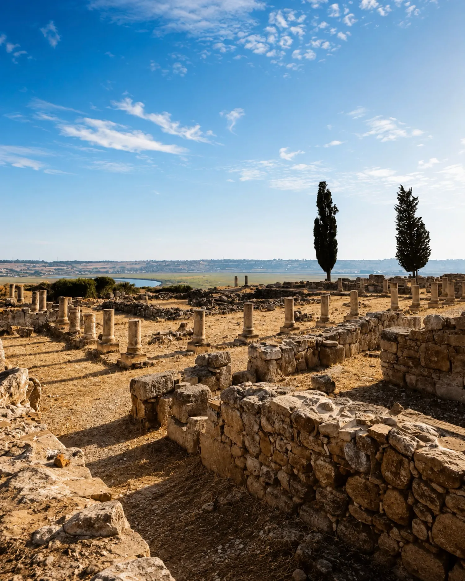 Lixus ruins overlooking the Loukkos landscape