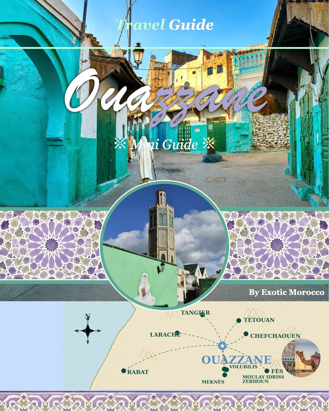 Ouazzane Exotic Morocco city guide cover