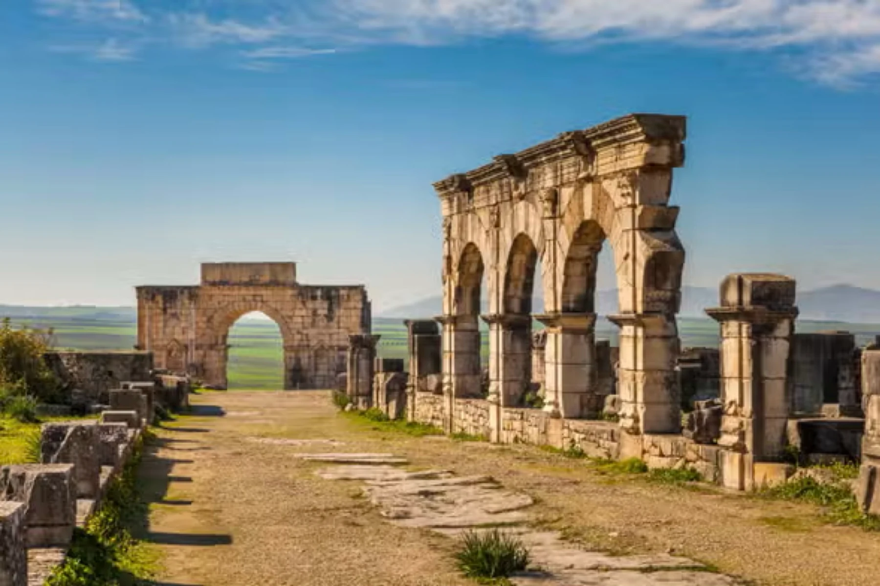 Volubilis Roman ruins near Meknès